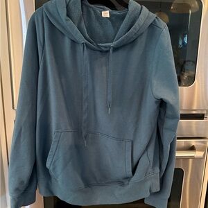 90 Degree By Reflex Dark Teal Hooded Sweatshirt size XL